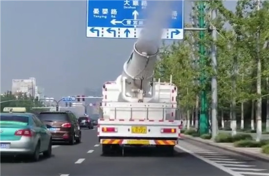 多功能抑塵車或霧炮車